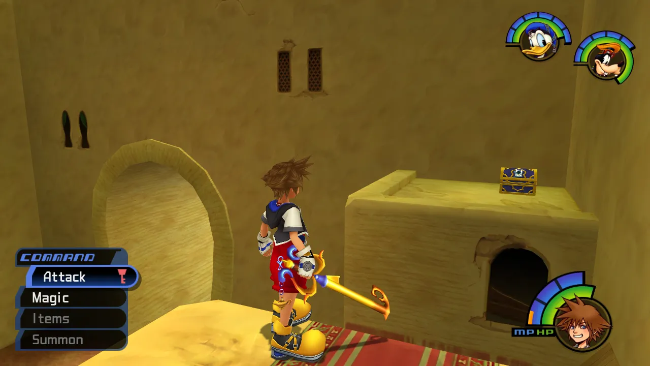 Agrabah Plaza Top Corner Chest